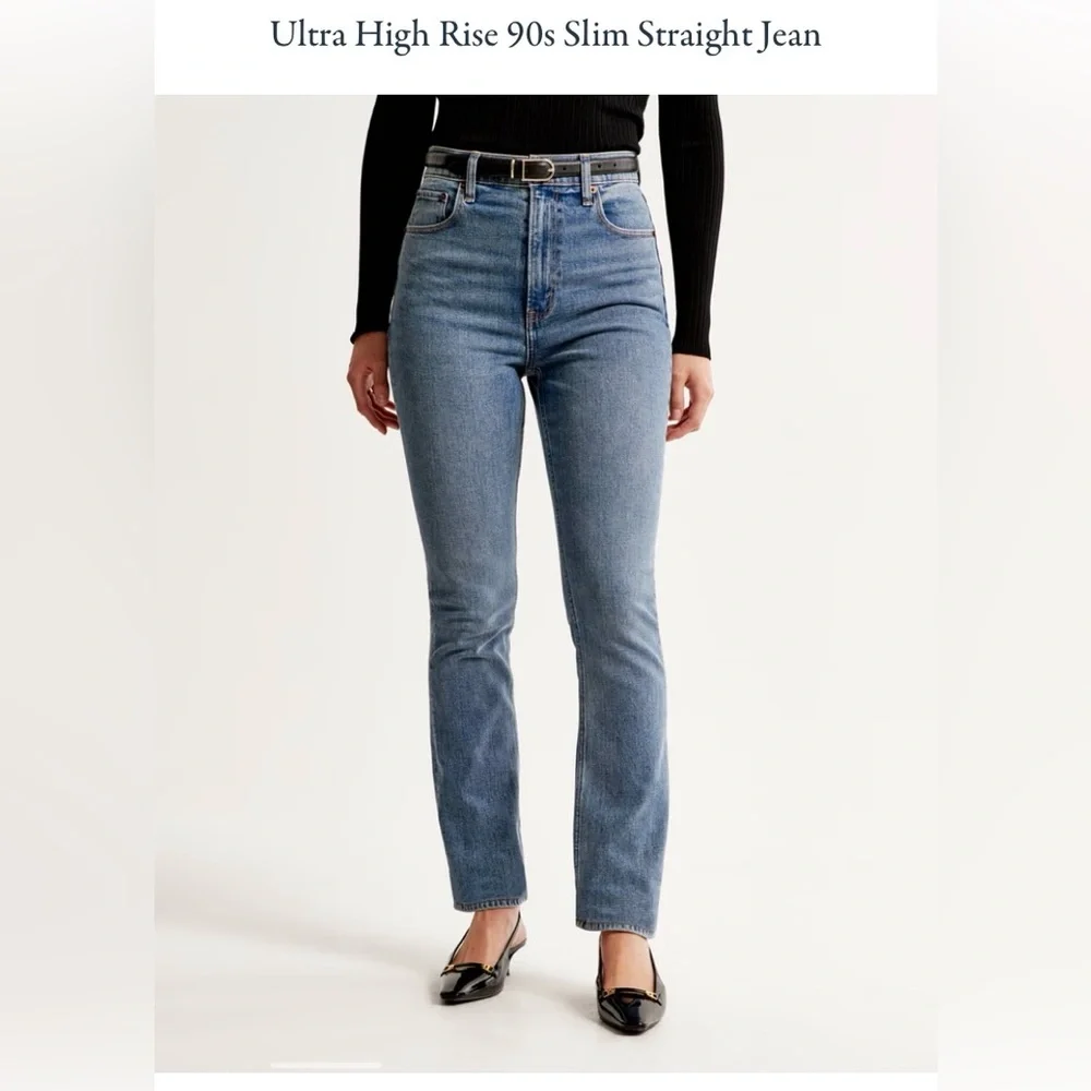 Abercrombie Slim Straight Jeans - Picture 1 of 8
